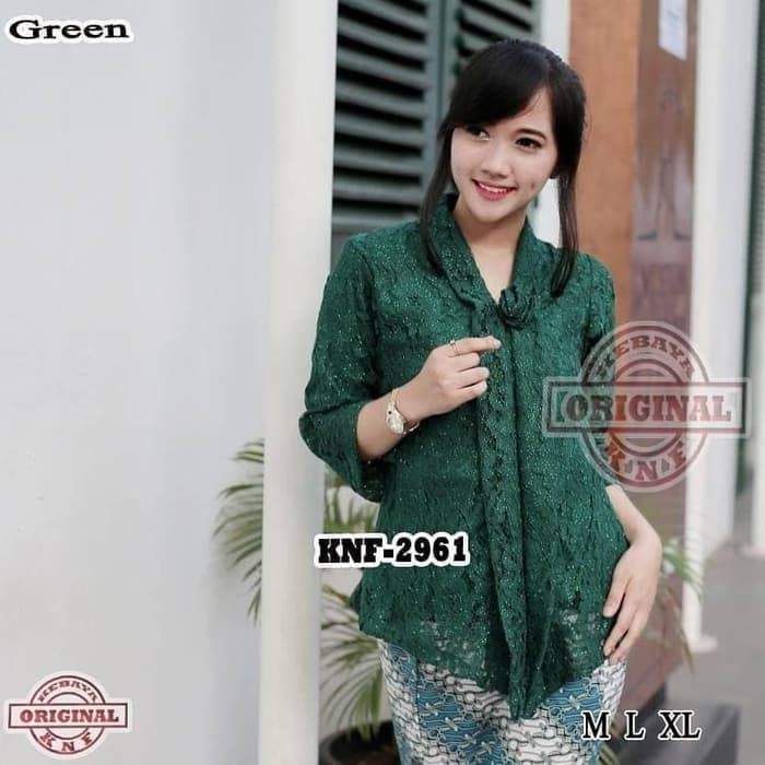 Atasan Kebaya Brukat Floy Brokat Modelis Kebaya Kartini