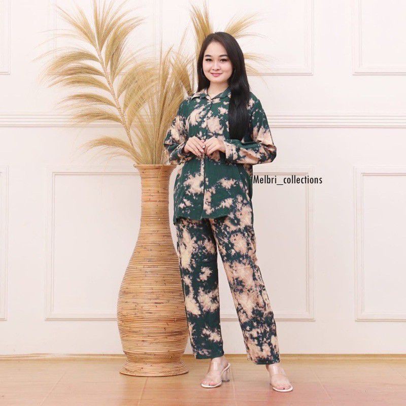 [PROMO] FELLO SET ONE / SETELAN TIE DYE / ONE SET TIE DYE SETELAN WANITA