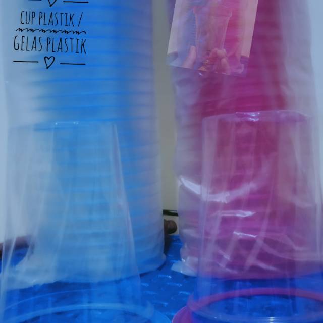 Cup plastik/ gelas plastik kecil/isi 50 pcs