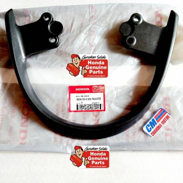 Begel behel new scoopy fi esp ring velk 12 warna hitam asli HONDA AHM 50410-K93-N00ZD