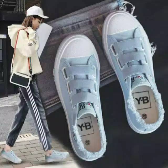 SN189 - Sneaker Kanvas Versi Korea Import