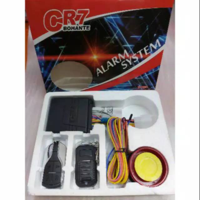 Alarm Motor Remote Stater Cr7 Alarm Since