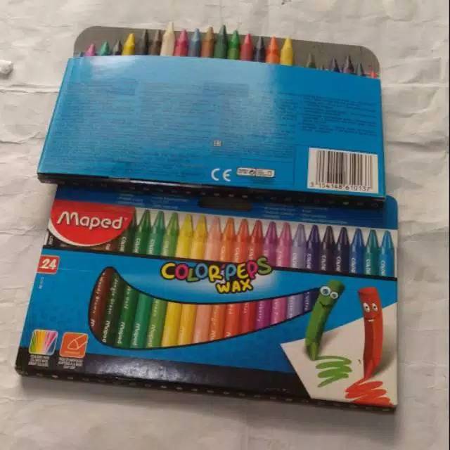 

CRAYON COLOR'PEPS WAX MAPED ISI 24
