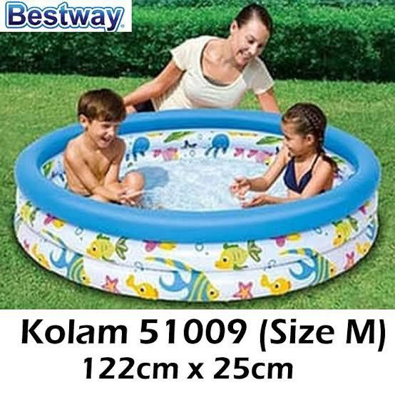 Jual KOLAM RENANG BESTWAY UKURAN 122X25 KOLAM RENANG ANAK ANAK KOLAM ...