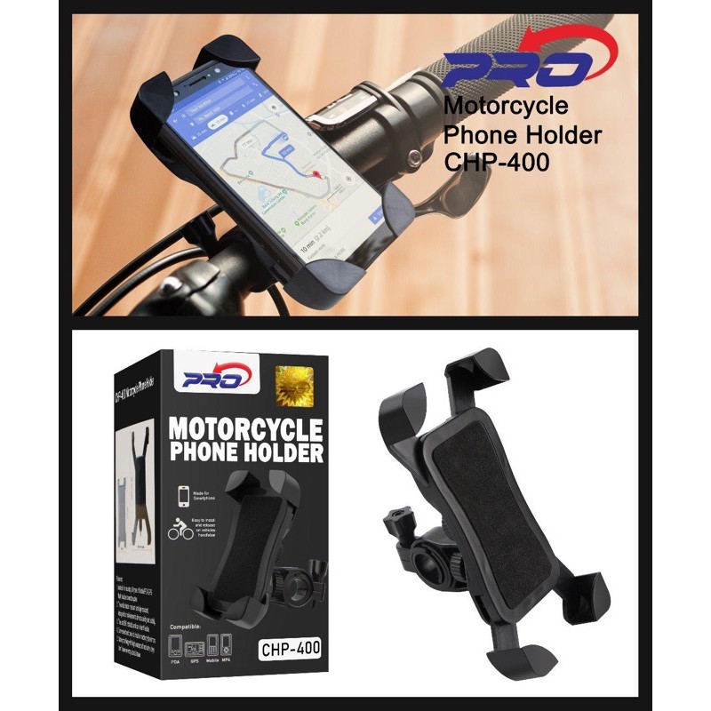 Bike holder for universal phone sepeda smartphone holder Sepeda Motor CHP-400