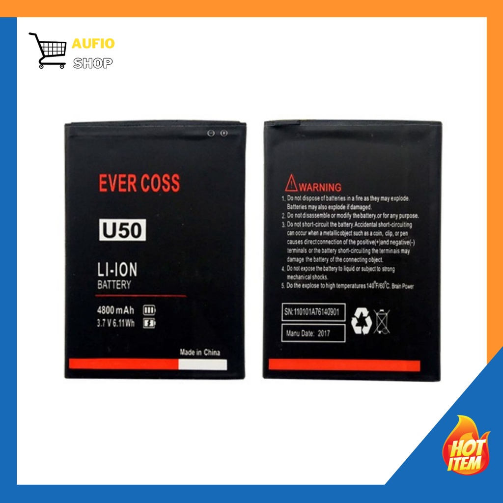 BATERAI EVERCOSS U50 / U50A 5800mAh LI-ION BATTERY