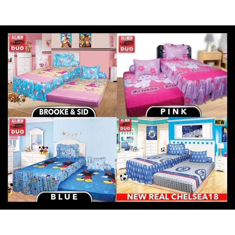 Sprei My Love Duo / Sprei My Love 120X200 Motif Original - Mermaid Kode 962