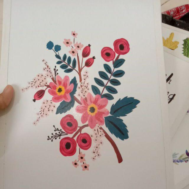 Paket Wall Decor Isi 6pcs