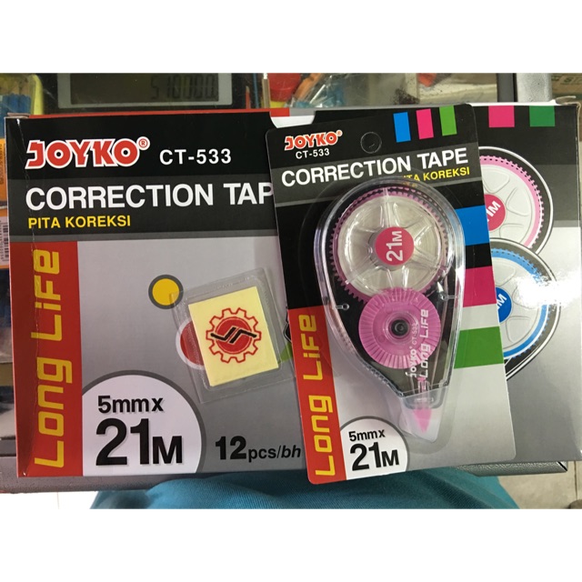 

Correction tape Joyko CT-533 per lsn