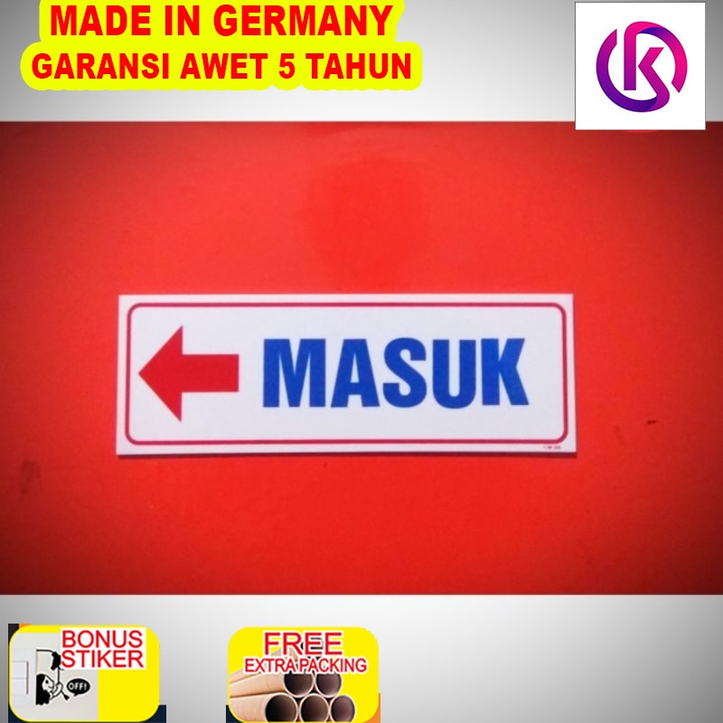 

Grosir Akrilik pelat tanda masuk
