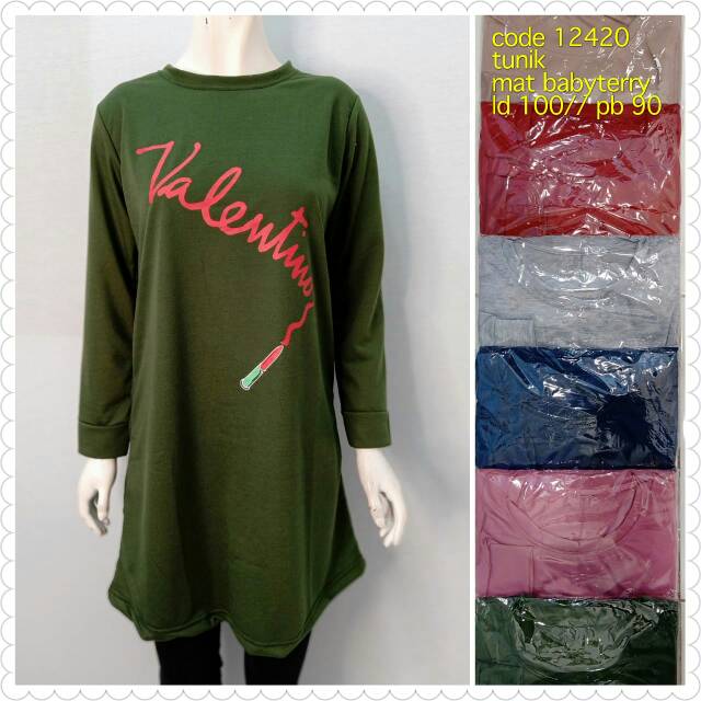 Tunik standart grosir 1 seri isi 6 ( 30x6 )
