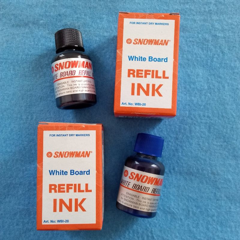 

Refill Ink White Ink 20 cc Snowman (WBI-20)