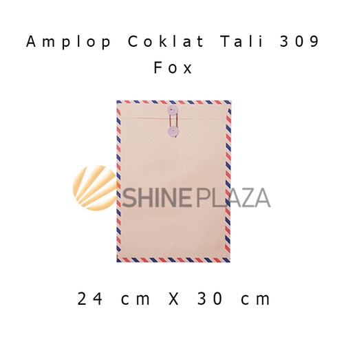 

Amplop Coklat Tali 309 Fox - Amplop Tali 309 Fox - Amplop Airmail 309