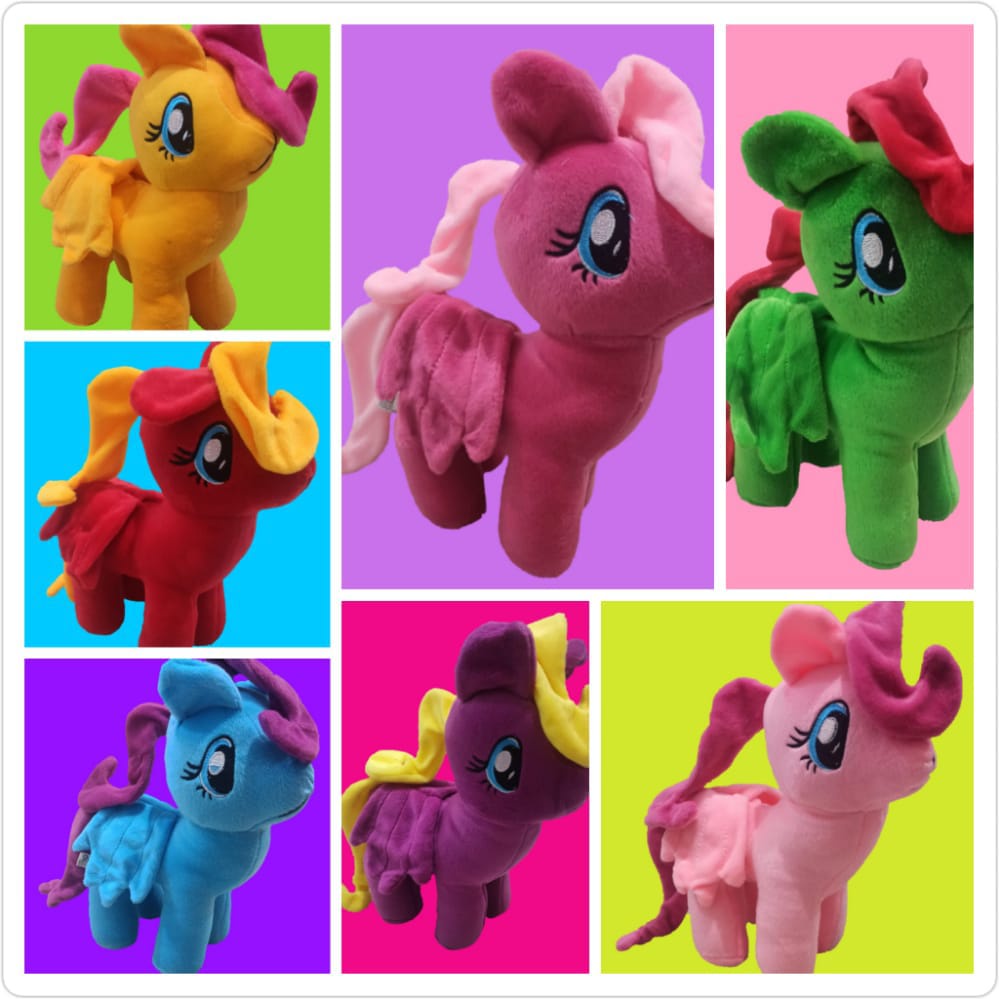 SNI BONEKA  LITLLE PONI 35 cm / KUDA PONI L untuk kado ulang tahun anak pacar teman laki perempuan pria wanita cowok cewek   gemes import ori premium original JUMBO BESAR MINI KECIL  everly.id everlyid gemoy lucu