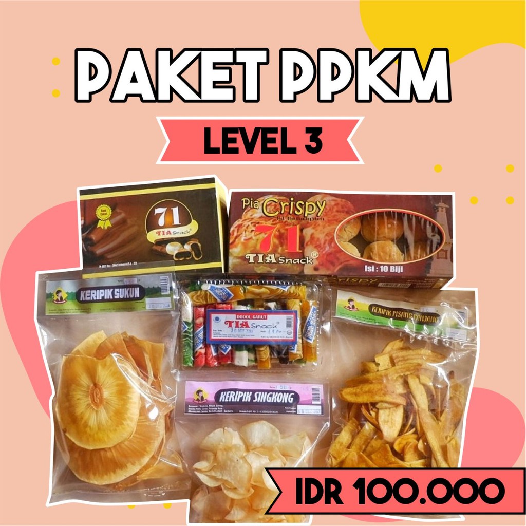 

PAKET PPKM LEVEL 3