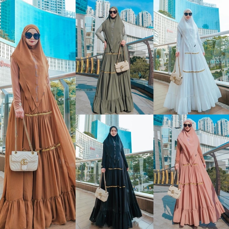 Mehreen Set Bergo Original Belifi