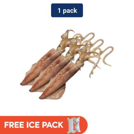 Devan Seafood Cumi Whole Telur 1kg