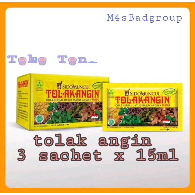 Tolak Angin Sidomuncul 3 x 15ml