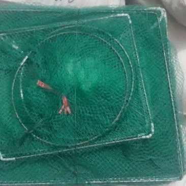 Bubu Naga Hijau ± 4 meter rangka 35x35cm