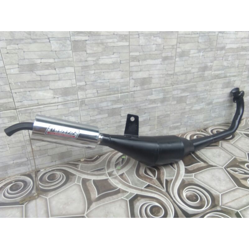 Knalpot  racing FIZ R full croom  RC100 tornado zigma alfa satria 2tak-Satria hiam crum