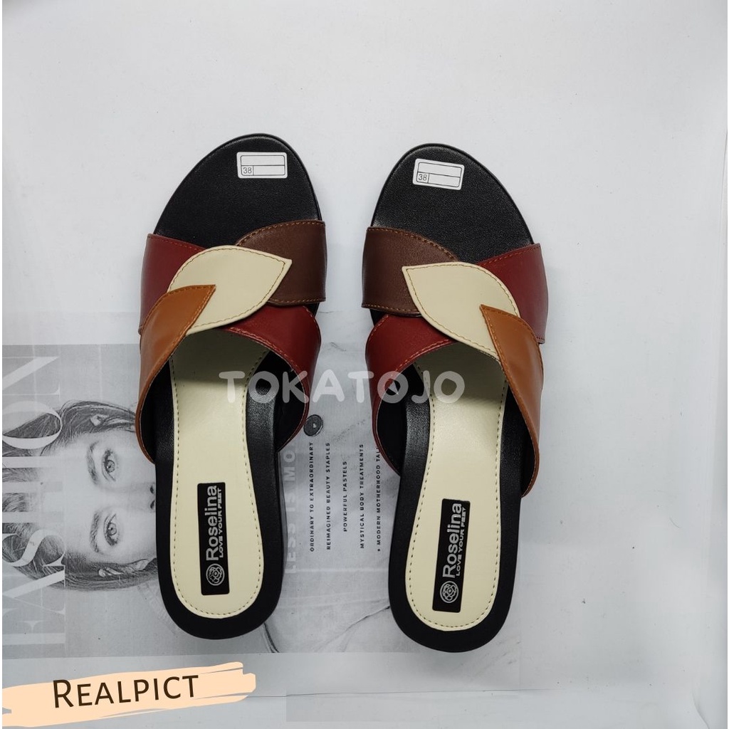 Sandal wedges wanita love silang hak 5 cm terbaru 2022 new fashion korea REALPICT sandal wedges wanita kekinian cassual