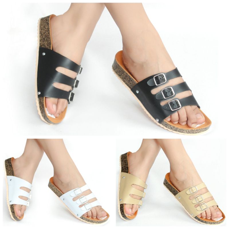 SANDAL WANITA SELOP  KEKINIAN TERBARU MURAH SENDAL SLOP PEREMPUAN DEWASA CASUAL SEDAL CEWEK SLIP KAS