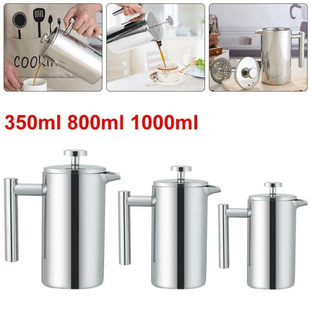 Suyo Alat Pembuat Kopi French Press 3 Level Bahan Stainless Steel 304