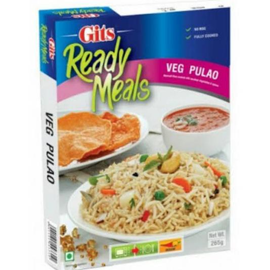

Produk Terbaik] Makanan India Instan Gits Veg Pulao 265gr / Makanan Import