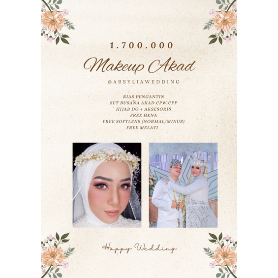 Makeup akad nikah @arsyliawedding
