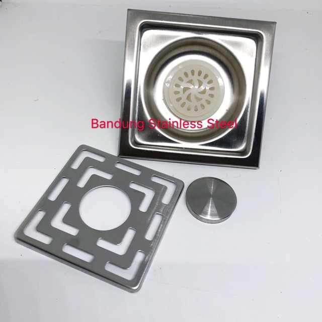 Floor drain saringan got stainless steel anti bau tikus kecoa