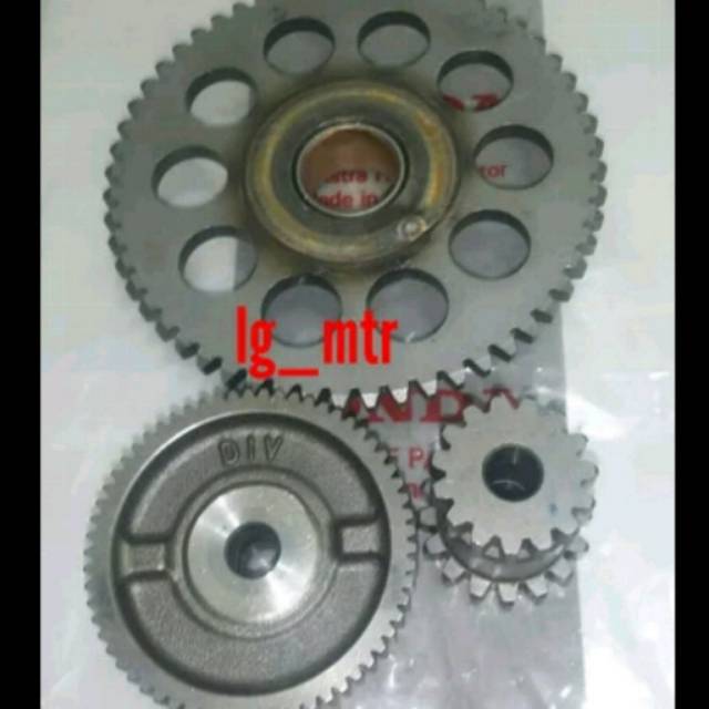 GEAR GIR GIGI PENGHANTAR STARTER SET HONDA TIGER 2000 100%ORIGINAL AHM