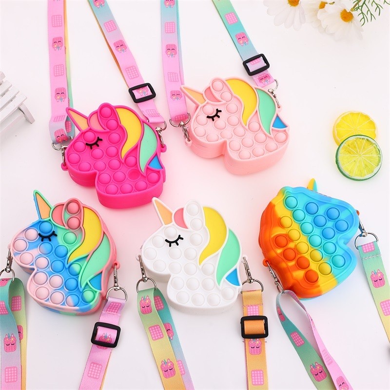 Tas Pop It Anak Perempuan motif Lucu Grosir Murah