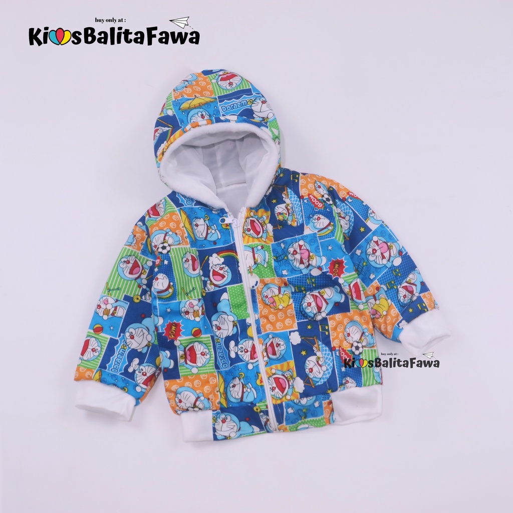 Jaket Baby Jolly uk 0-12 Bulan / HIGH QUALITY Bayi Anak Laki Perempuan Murah Lengan Panjang Tebal-7