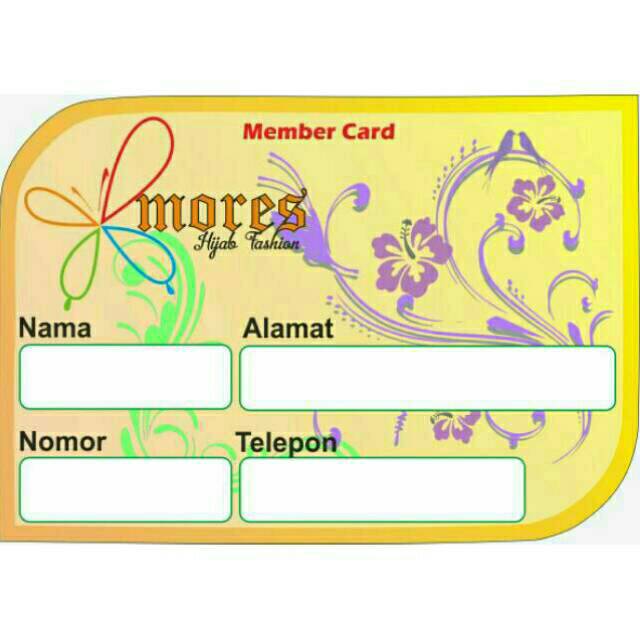 

Kartu Nama atau Member Card