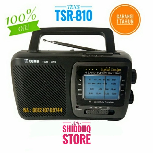 Radio Tens TSR-810 4 Band Original Jadul