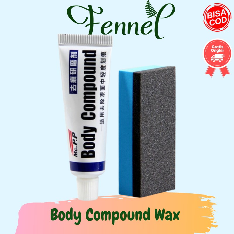 Body Compound Wax Penghilang Gores Cat Kendaraan