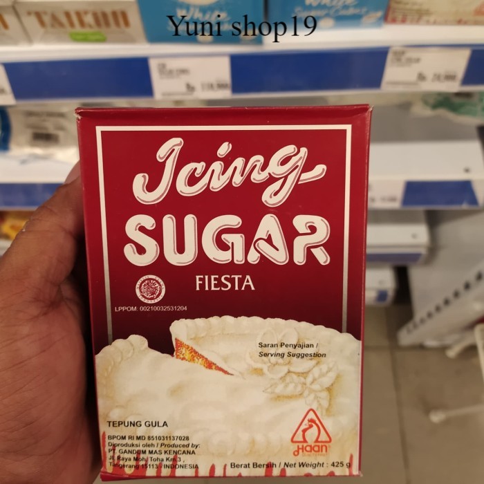 

haan icing sugar 425gr