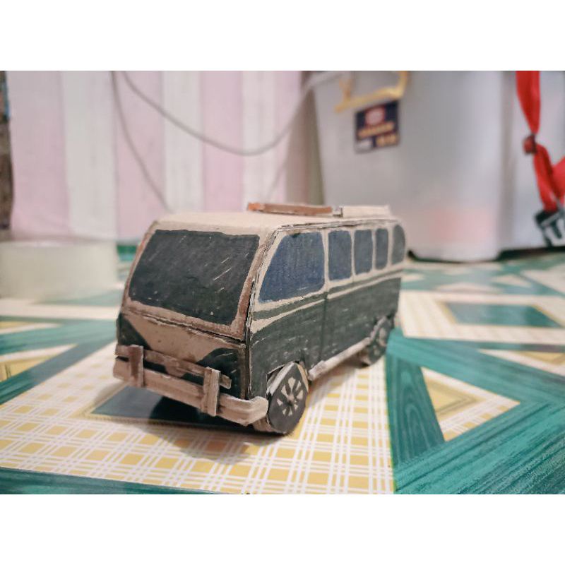 

Mobil kardus/kerajinan kardus/car cartboard