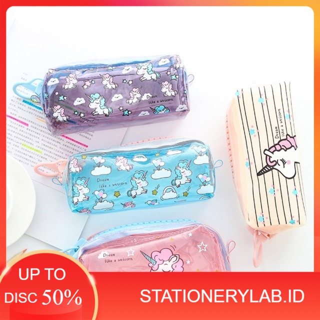 

LAB KP 023 | KOTAK PENSIL UNICORN SIZE BESAR| KOTAK PENSIL BAGUS