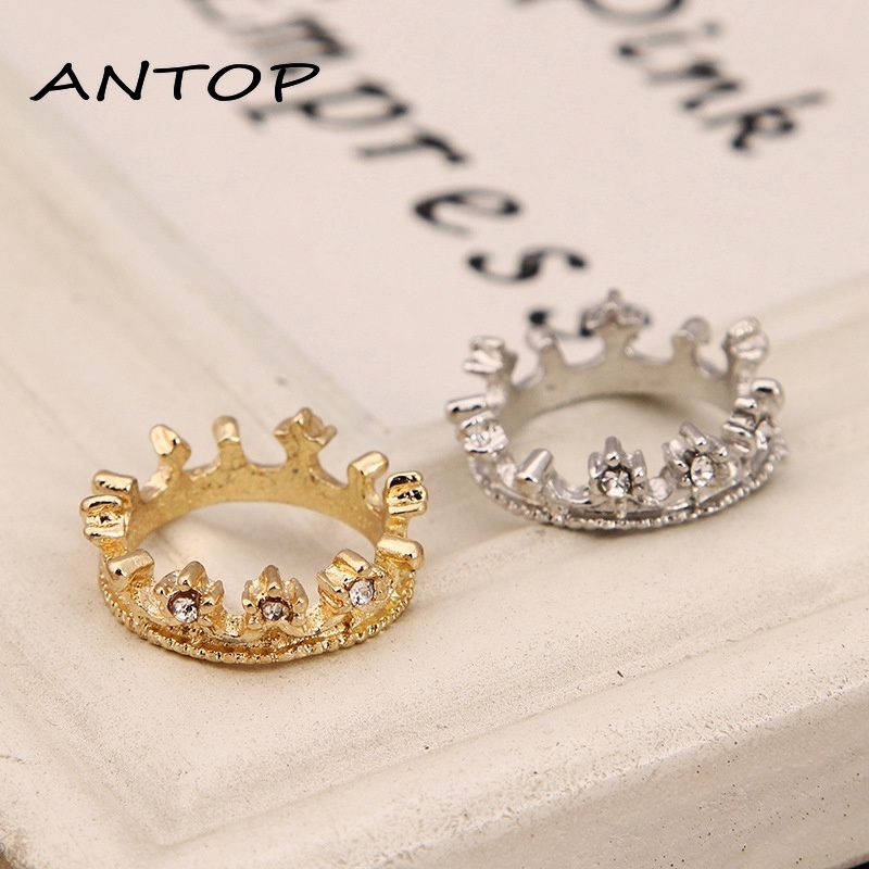 Versi Korea Dari Cabai Kecil Baru Crown Cincin Aksesoris Fashion ANTOP