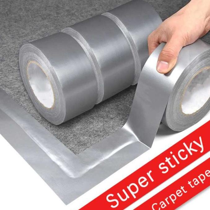 

Lakban Karpet Tape Super Lengket Sticky Cloth Floor Duct Tape Anti Air