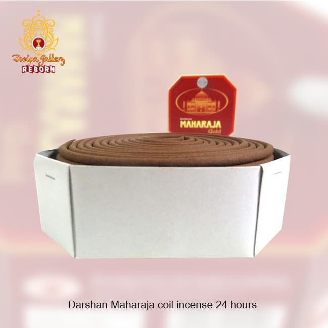 Dupa/ Hio Lingkar Wangi Harum &quot;Darshan&quot; Maharaja Coil Incense 24 hours