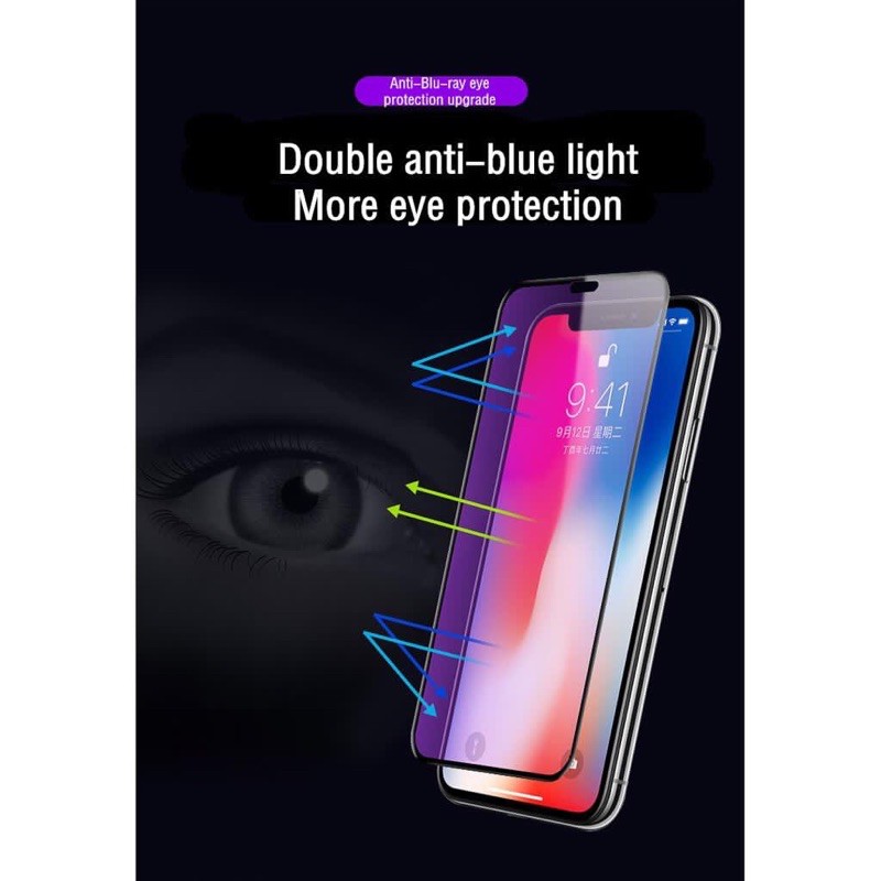 VIVO S1 S1 PRO Z1 PRO Tempered glass Anti Radiasi Blue Light Full Cover 10D