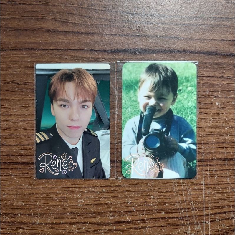 [BOOKED] PC Photocard Vernon Seventeen Semicolon Baby Fankit Pilot