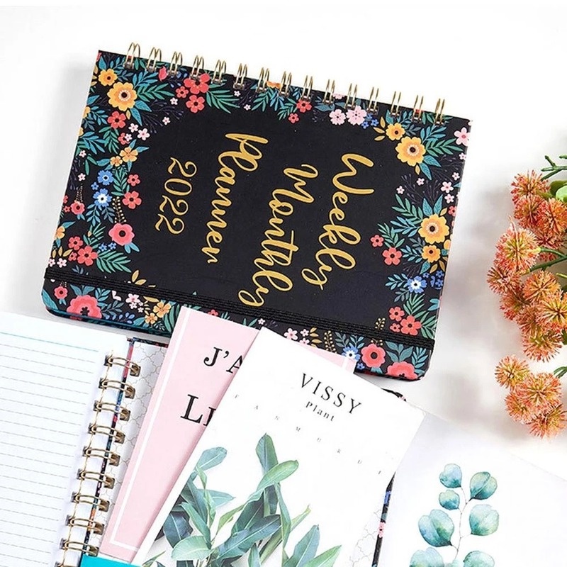 

Terlaris ✨ - Buku Agenda Mingguan / Bulanan Ukuran A5 68 Lembar 2022-2023 Versi Inggris3.1.23