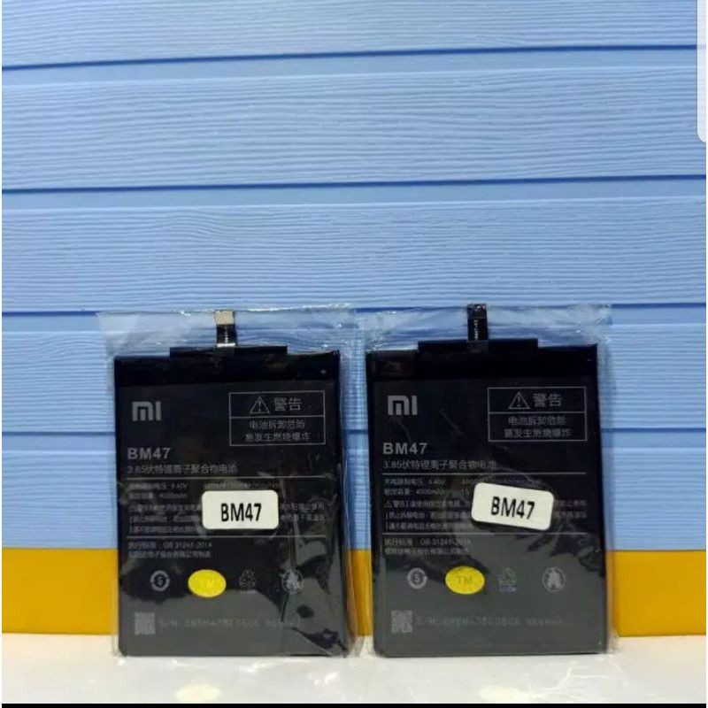 Baterai Battery Batre Xiaomi Redmi 4X Mi 3 pro 3s BM47 BM 47