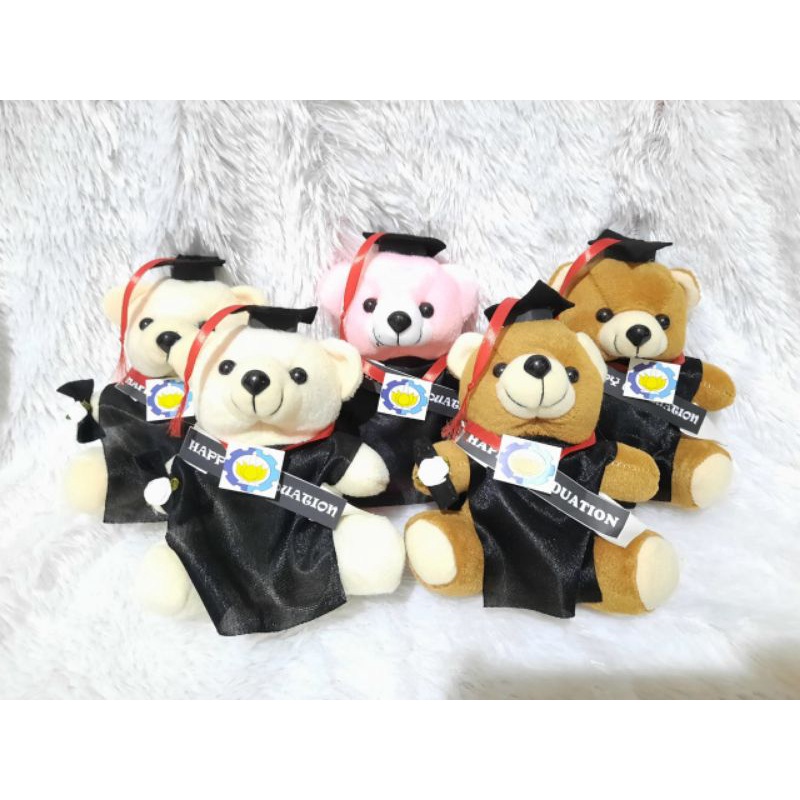 BONEKA BERUANG Wisuda 15cm