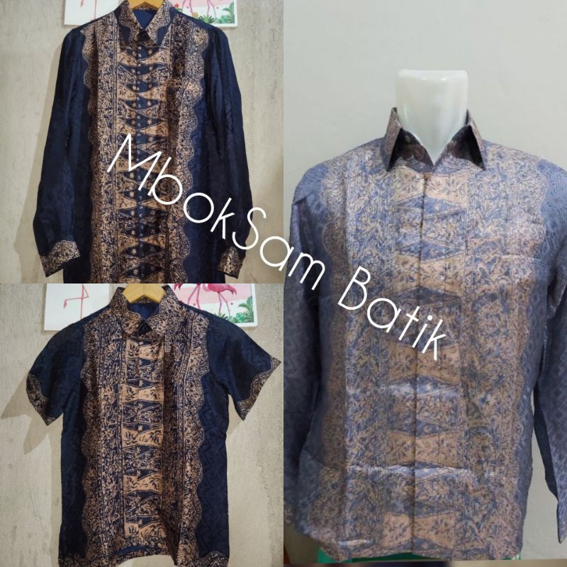 Set Couple Batik Jupri Kosongan | COUPLE BATIK MOTIF JUPRI KOSONGAN | COUPLE BATIK | SET OUTER DAN ROK LILIT ( COUPLE KEMEJA ) | SETELAN BATIK COUPLE