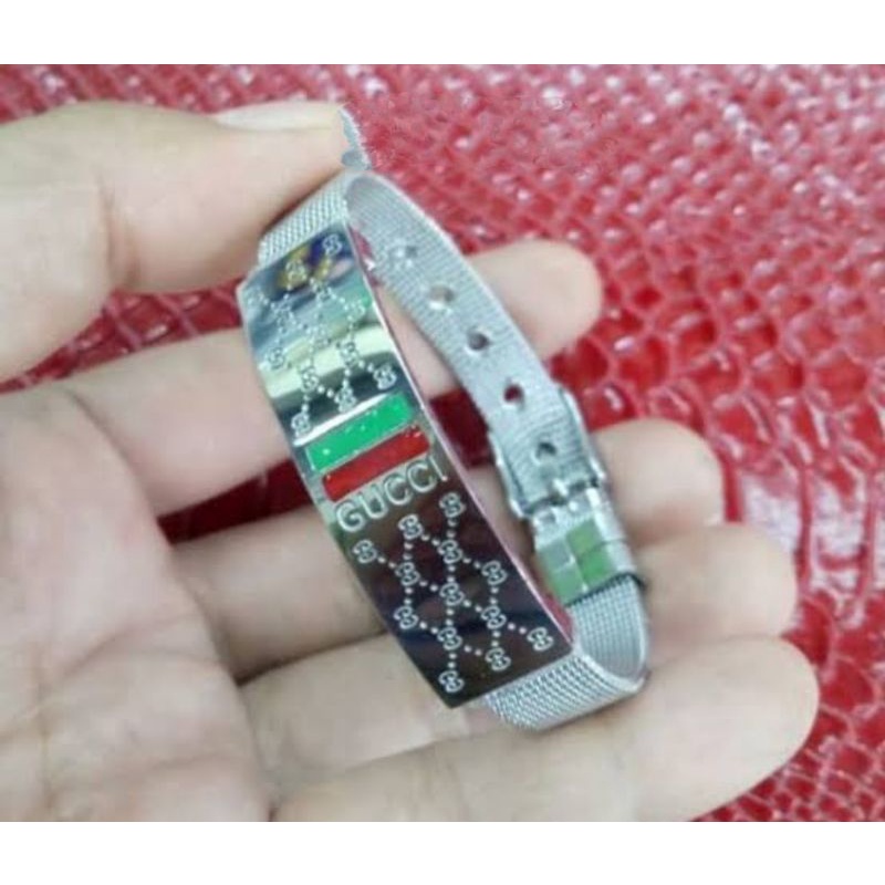 Gelang titanium model jam fashion [Bayar di Tempat]