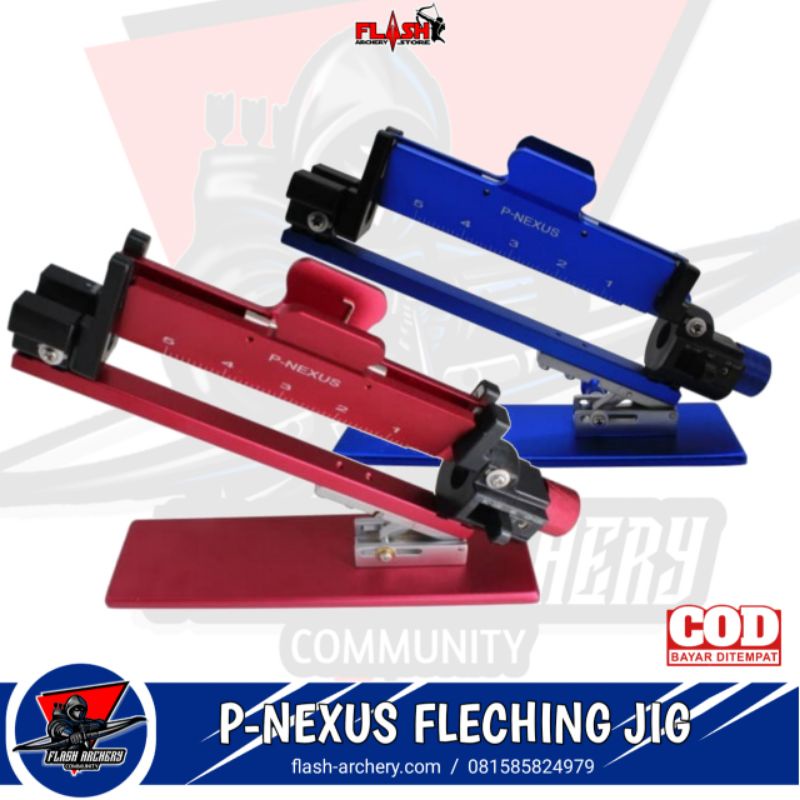 Jual FLETCHING JIG P-NEXUS DECUT |Alat pasang Vanes Original Decut ...